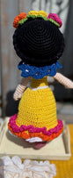 Frida K. Crochet Doll