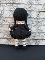Crochet Wednesday Inspired Doll