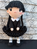 Crochet Wednesday Inspired Doll