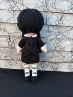 Crochet Wednesday Inspired Doll