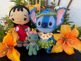 Crochet Inspired 🌺 Lilo & Stitch🌺