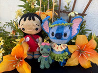 Crochet Inspired 🌺 Lilo & Stitch🌺