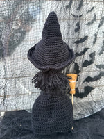 Crochet Green Spellbounding Witch