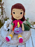 Dora Inspired Crochet Doll