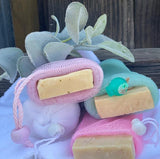 Soap Saver Exfoliator with Goat Milk Soap - Self Care by~Marty